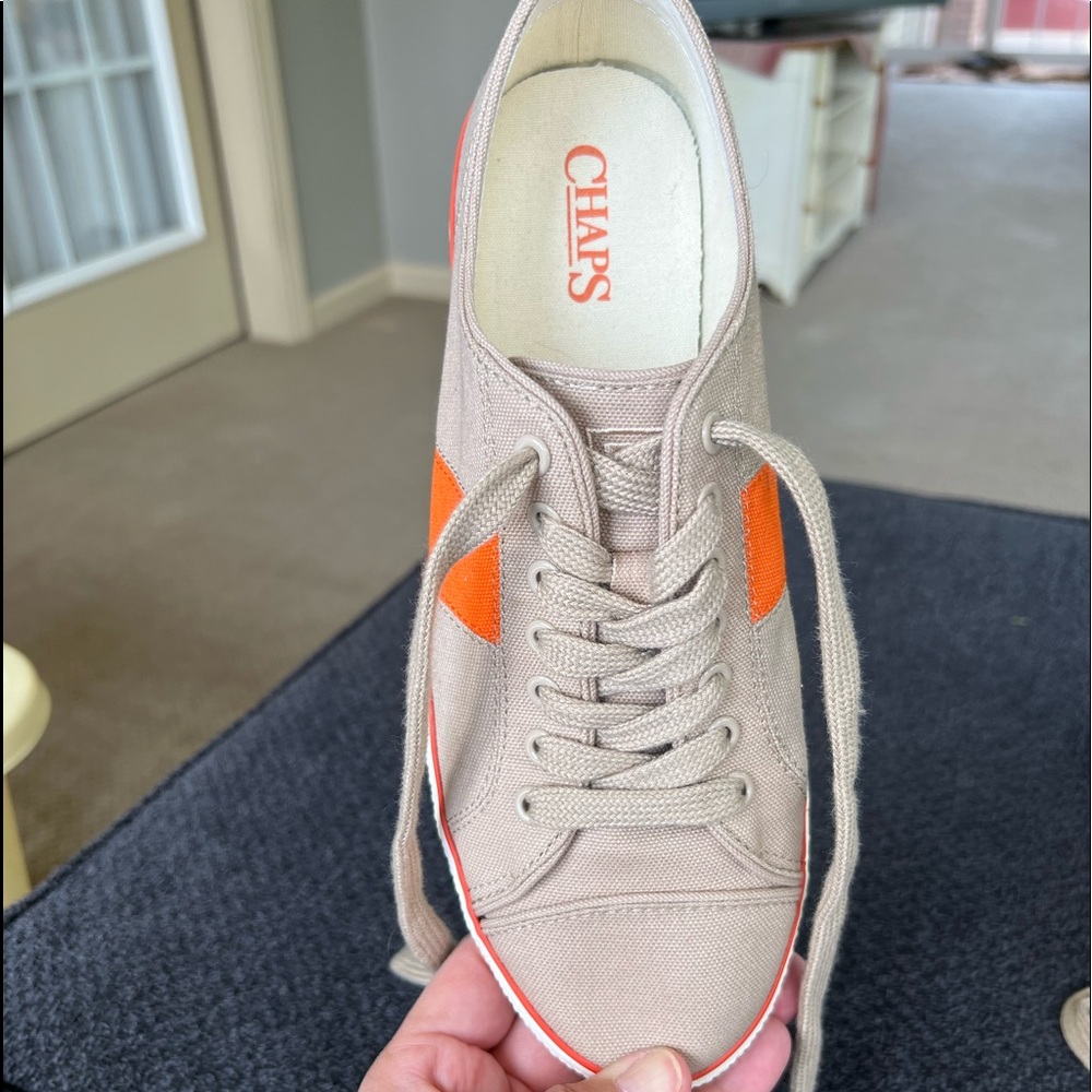 Chaps canvas sneakers.